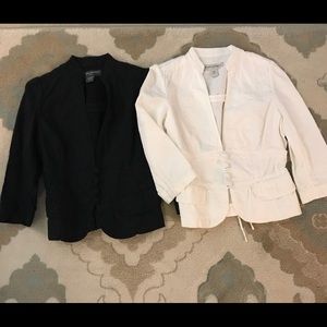 ✨EUC Banana Republic Bundle Shrunken Blazers